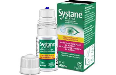 SYSTANE Ultra - Увлажняющие глазные капли без консервантов 10 мл